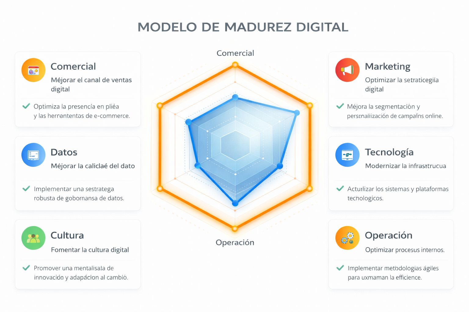 Dashboard PAS con radar y recomendaciones